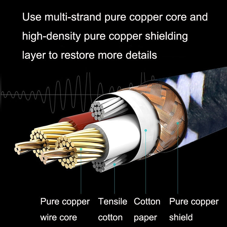 8m 2 Straight Head 6.35mm Guitar Cable Oxygen-Free Copper Core TS Large Two-core Cable - Microphone Audio Cable & Connector by PMC Jewellery | Online Shopping South Africa | PMC Jewellery | Buy Now Pay Later Mobicred