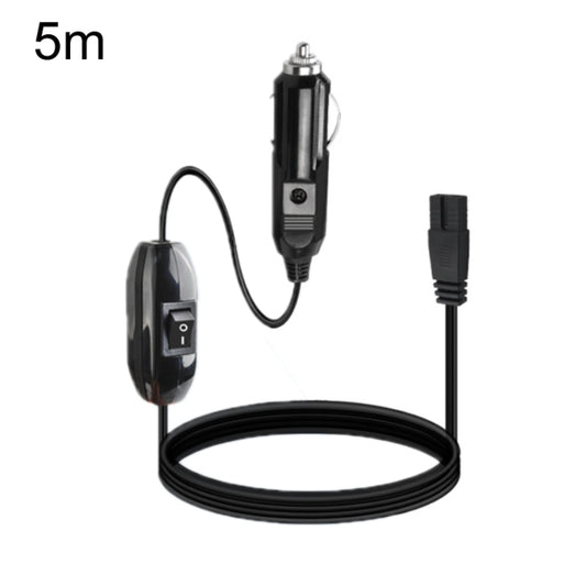 12V/24V Car Refrigerator Cable B Suffix Cigarette Lighter Plug Power Cord, Length: 5m With Switch - Refrigerators by PMC Jewellery | Online Shopping South Africa | PMC Jewellery