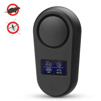 High Power Display Ultrasonic Mouse Repellent Mosquito Repellent Home Intelligent Insect Repellent US Plug(Black) - Repellents by PMC Jewellery | Online Shopping South Africa | PMC Jewellery | Buy Now Pay Later Mobicred