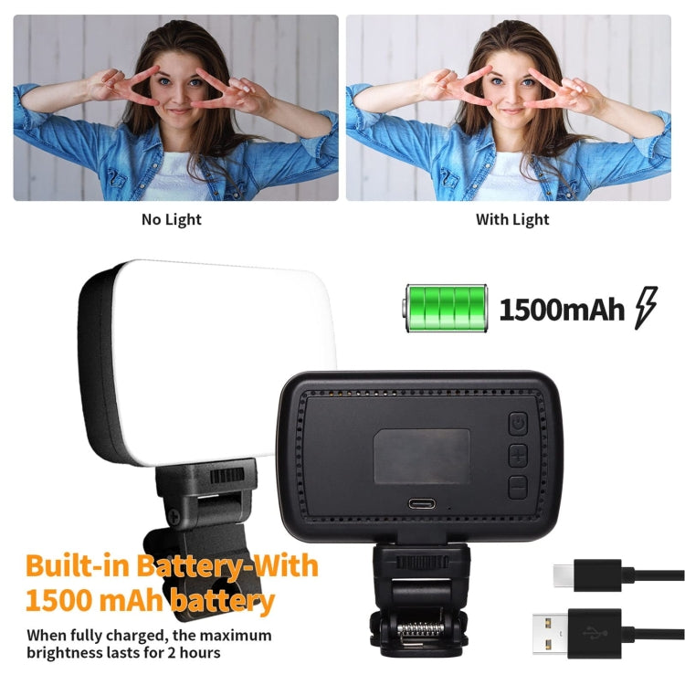 BL01 Rechargeable Video Conference Lighting With Three Color Temperature Stepless Dimming - Selfie Light by PMC Jewellery | Online Shopping South Africa | PMC Jewellery | Buy Now Pay Later Mobicred