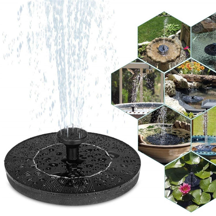 16cm  Solar Water Fountain Pool Outdoor Bird Bath Solar Powered Fountain Floating Water - Pumps by PMC Jewellery | Online Shopping South Africa | PMC Jewellery