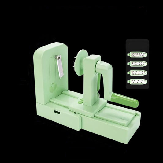 Grater Vegetable Potato Spiral Slicer Whirlwind Fruit Vegetable Spiral Machine, Color: Green - Cutter & Peeler by PMC Jewellery | Online Shopping South Africa | PMC Jewellery | Buy Now Pay Later Mobicred