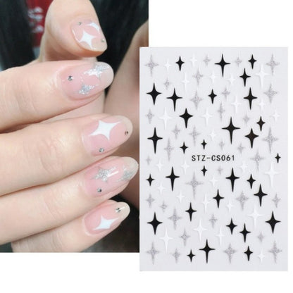 French Style Manicure Sticker Pop Stripe Line Nail Sticker(Stz-CS061) - Nail Stickers by PMC Jewellery | Online Shopping South Africa | PMC Jewellery | Buy Now Pay Later Mobicred