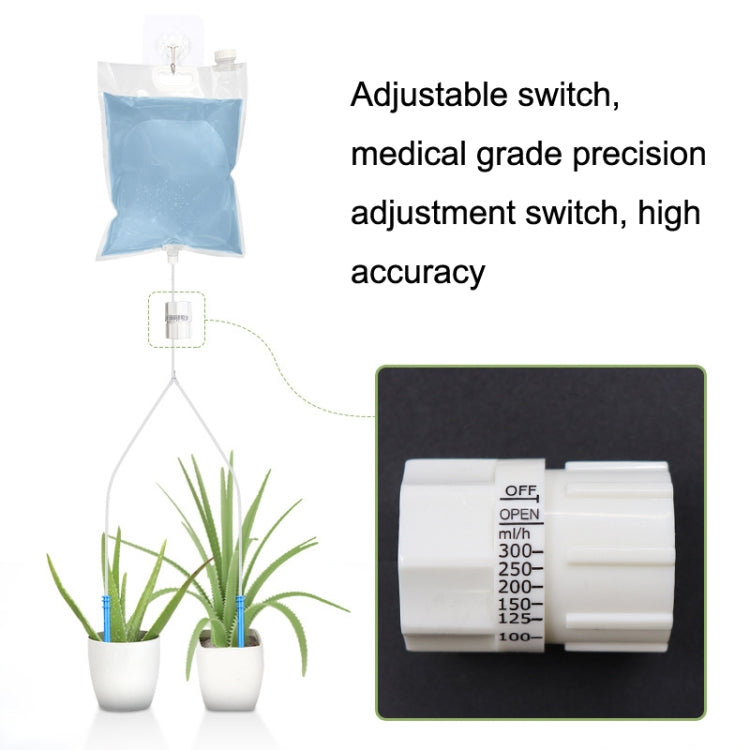 YT-C68 6.5L Double Drop Arrows Business Travel Household Automatic Watering Device Garden Art Dripper Seepage Bag Potted Plant Watering Device - Watering & Irrigation by PMC Jewellery | Online Shopping South Africa | PMC Jewellery