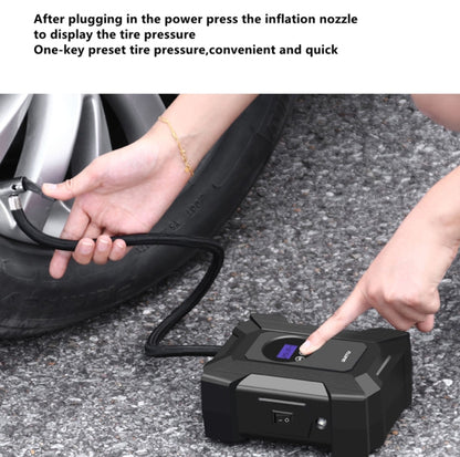 SUITU  ST-818  DC 12V Wired Car Air Pump Tire Inflator With LED Lighting Digital Display Model - Inflatable Pump by SUITU | Online Shopping South Africa | PMC Jewellery