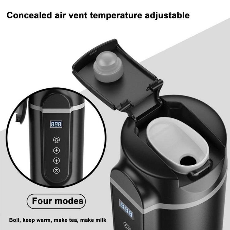 SUITU  HQ-3900 24V/12V Car/Truck Heated Coffee Mug Smart Mug,Spec: Small Screen Black - Heating Cups by SUITU | Online Shopping South Africa | PMC Jewellery | Buy Now Pay Later Mobicred