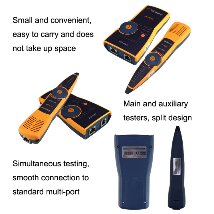 PN-F RJ11 / RJ45 Network Wiring Finder Network Cable Checker POE Tester Anti-interference - Lan Cable and Tools by PMC Jewellery | Online Shopping South Africa | PMC Jewellery | Buy Now Pay Later Mobicred