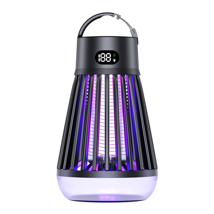 J03 Multi-Functional Digital Display Electric Mosquito Light Portable Home And Outdoor Camping Mosquito Killer(Black) - Repellents by PMC Jewellery | Online Shopping South Africa | PMC Jewellery | Buy Now Pay Later Mobicred