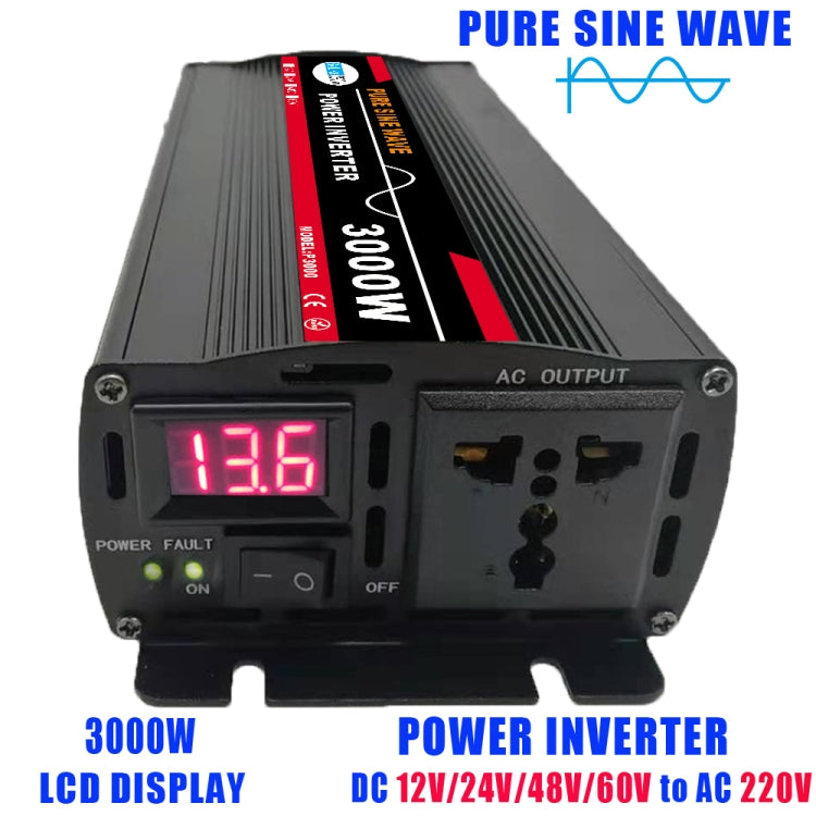 3000W (Actual 500W) 48V to 220V High Power Car Sine Wave Inverter Power Converter - Pure Sine Wave by PMC Jewellery | Online Shopping South Africa | PMC Jewellery | Buy Now Pay Later Mobicred