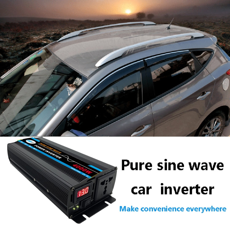 4000W (Actual 800W) 48V to 220V High Power Car Sine Wave Inverter Power Converter - Pure Sine Wave by PMC Jewellery | Online Shopping South Africa | PMC Jewellery