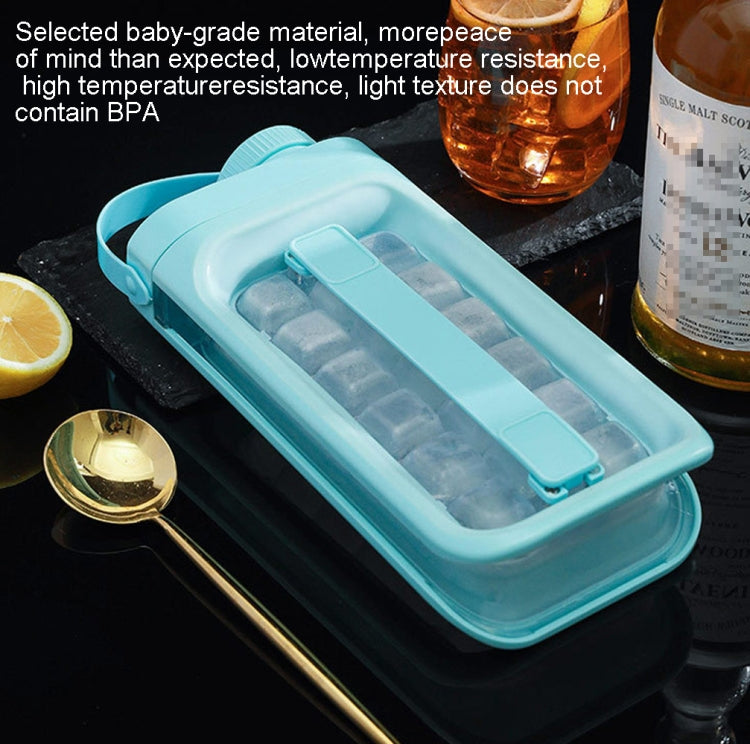 2 In 1  Ice Cube Maker Kettle Ice Storage Box  Kitchen Bar Accessories Gadgets(Blue) - Food Molds by PMC Jewellery | Online Shopping South Africa | PMC Jewellery | Buy Now Pay Later Mobicred