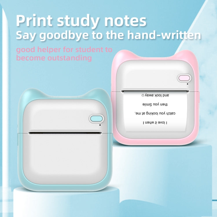 A31 Bluetooth Handheld Portable Self-adhesive Thermal Printer, Color: Pink+5 Rolls Printer Paper - Printer by PMC Jewellery | Online Shopping South Africa | PMC Jewellery | Buy Now Pay Later Mobicred