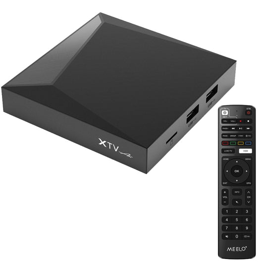 XTV Air 2GB+16GB Infrared Remote Version Mini HD 4K Android TV Network Set-Top Box Amlogic S905w2 Quad Core(UK Plug) - Amlogic S905 by PMC Jewellery | Online Shopping South Africa | PMC Jewellery | Buy Now Pay Later Mobicred
