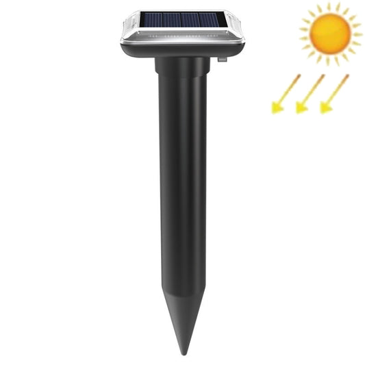 SJZ038 Outdoor Waterproof Solar Ultrasonic Rat Repeller Ultrasonic Animal Repeller, Color: Black - Outdoor Insect Repellent by PMC Jewellery | Online Shopping South Africa | PMC Jewellery