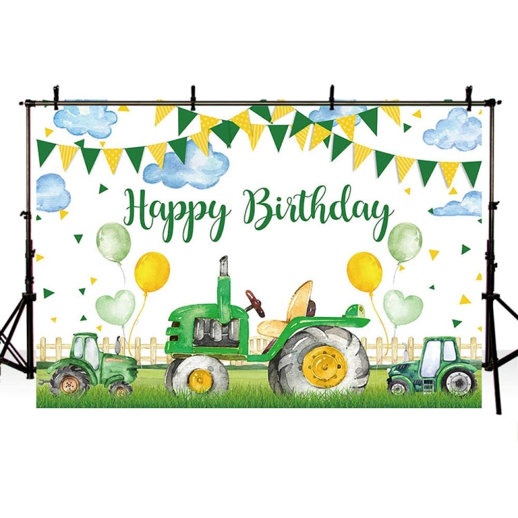 150x210cm Farm Tractor Photography Backdrop Cloth Birthday Party Decoration Supplies - Birthday Party by PMC Jewellery | Online Shopping South Africa | PMC Jewellery