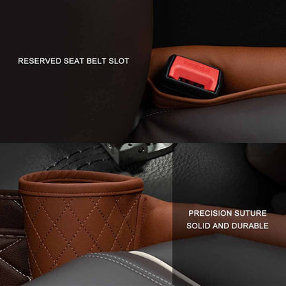 Car Seat Gap Leak-Proof Plugs Debris Storage Bag, Color: Brown Principal Driver - Stowing Tidying by PMC Jewellery | Online Shopping South Africa | PMC Jewellery | Buy Now Pay Later Mobicred