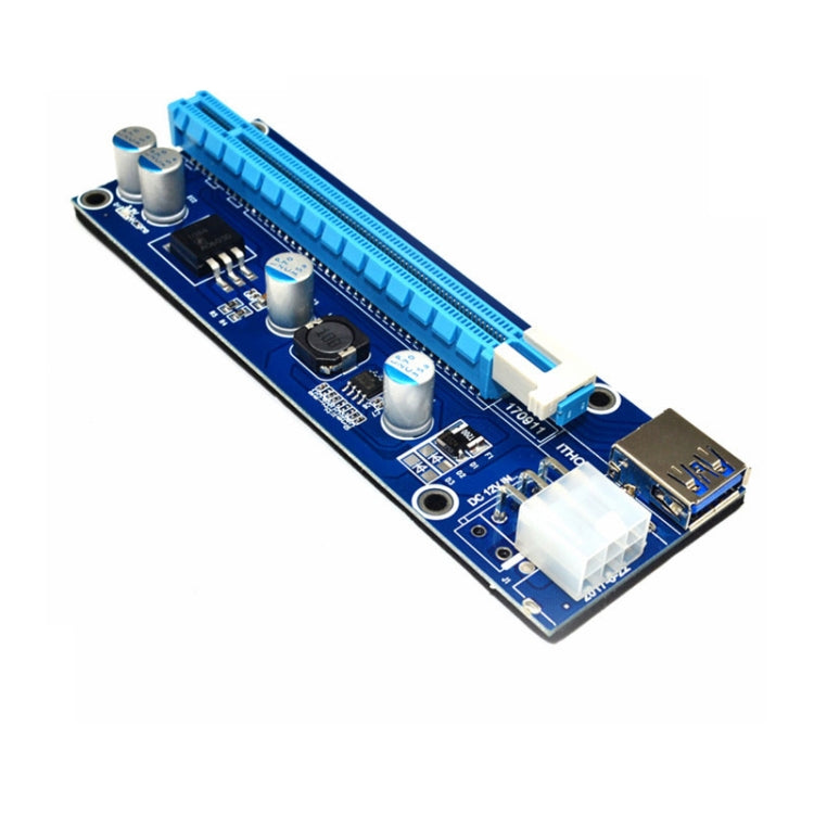 PCE164P-N03 VER006C Mini PCI-E 1X To 16X Riser For Laptop External Image Card, Spec: Blackboard 6pin - Add-on Cards by PMC Jewellery | Online Shopping South Africa | PMC Jewellery