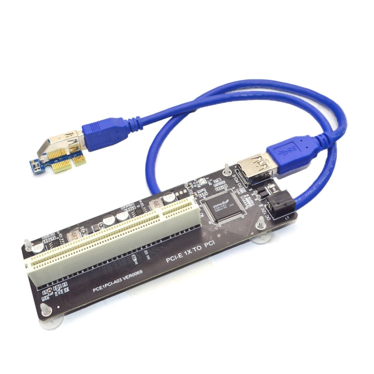 PCI-E 1X To Single PCI Riser Card Extend Adapter Add Expansion Card For PC Computer - Add-on Cards by PMC Jewellery | Online Shopping South Africa | PMC Jewellery