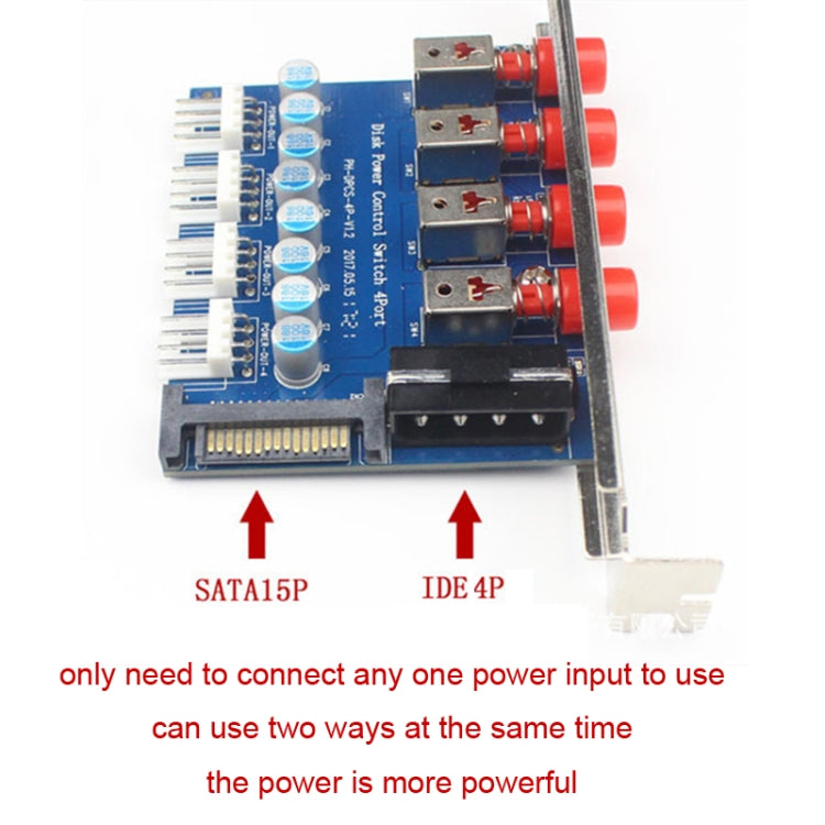 Desktop Computer Disk Drive Power Control Switch Saving Power Controller - Add-on Cards by PMC Jewellery | Online Shopping South Africa | PMC Jewellery | Buy Now Pay Later Mobicred