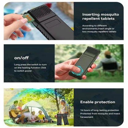 Outdoor Portable Multipurpose Repeller Lighting Power Bank Function(Army Green) - Outdoor Insect Repellent by PMC Jewellery | Online Shopping South Africa | PMC Jewellery | Buy Now Pay Later Mobicred