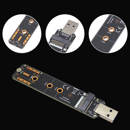 USB3.1 10Gbps GEN2 To NVME SATA Dual Protocol M.2 SSD Riser Card - Add-on Cards by PMC Jewellery | Online Shopping South Africa | PMC Jewellery | Buy Now Pay Later Mobicred