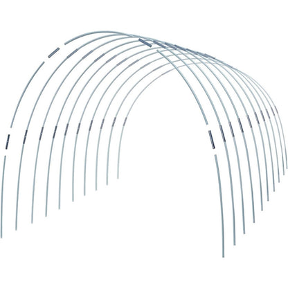 Garden Arch Greenhouse Hoops Rustproof Steel Tunnel Hoop Frame Plant Support, Speci: M  4 Rods 12 Arches - Plant Support & Care by PMC Jewellery | Online Shopping South Africa | PMC Jewellery