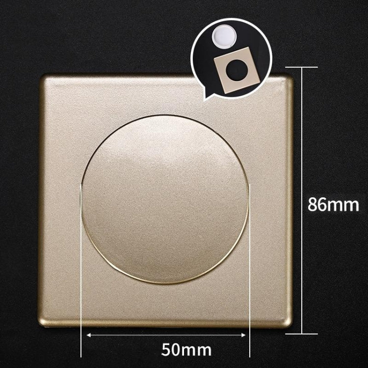 Square Air Conditioning Hole Decoration Cover Wall Hole Plug, Style: 9cm Gold - Furniture Accessories by PMC Jewellery | Online Shopping South Africa | PMC Jewellery