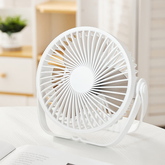 3-in-1 Electric Fan Wall Mounted Desktop Quiet Brushless Turbine Mini Fan, Style: Rechargeable(White) - Electric Fans by PMC Jewellery | Online Shopping South Africa | PMC Jewellery | Buy Now Pay Later Mobicred