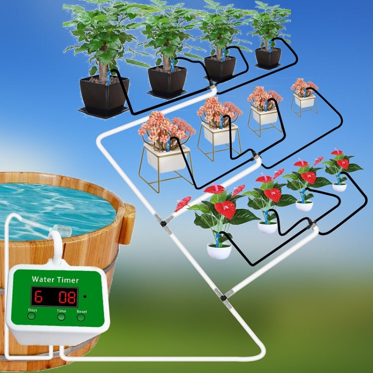 Household Intelligent Drip Irrigation Automatic Watering Timing Machine, Specification: Water 12 Potted Plants - Watering & Irrigation by PMC Jewellery | Online Shopping South Africa | PMC Jewellery