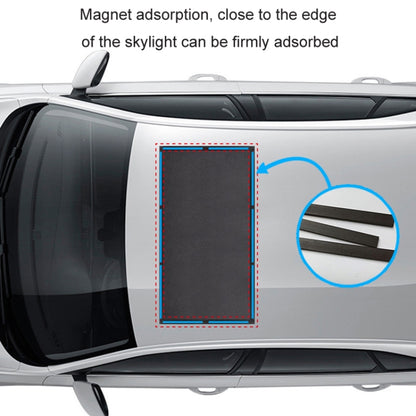 100x65cm Car Sunroof Magnetic Suction Anti-Mosquito Cover Anti-Mosquito Screen Window - Window Foils & Solar Protection by PMC Jewellery | Online Shopping South Africa | PMC Jewellery | Buy Now Pay Later Mobicred