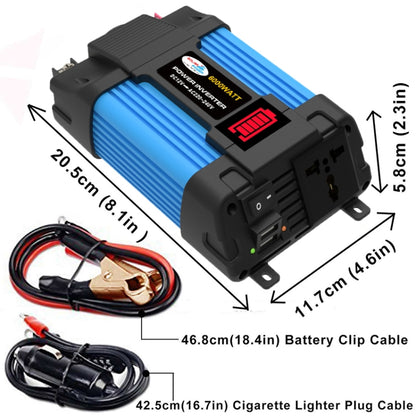 12V-220V 500W SOLIKE TECH Vehicle Inverter Sine Wave Convertor Auto Inverter - Pure Sine Wave by SOLIKE TECH | Online Shopping South Africa | PMC Jewellery | Buy Now Pay Later Mobicred