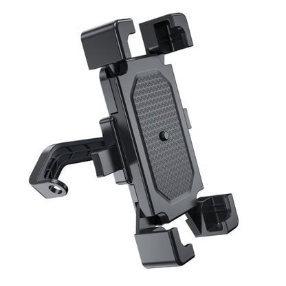 Shockproof Motorcycle Mobile Phone Holder Outdoor Bike Navigation Holder, Model: Rearview Mirror - Holder by PMC Jewellery | Online Shopping South Africa | PMC Jewellery | Buy Now Pay Later Mobicred