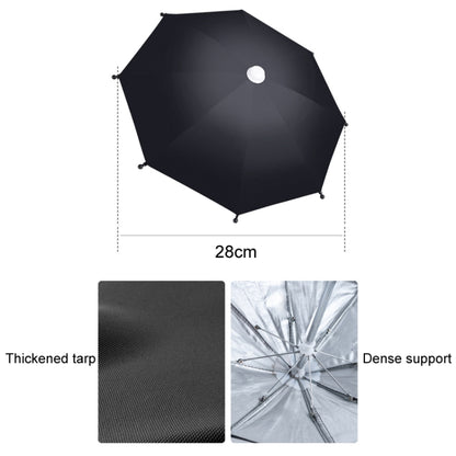 Motorcycle Waterproof Sunshade Umbrella Mobile Phone Navigation Bracket(Handlebar) - Holder by PMC Jewellery | Online Shopping South Africa | PMC Jewellery | Buy Now Pay Later Mobicred