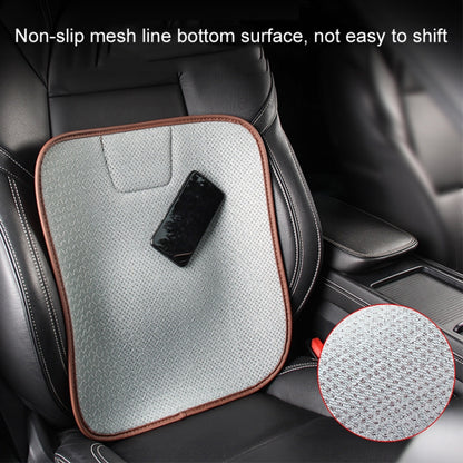 Car Seat Without Backrest Ice Silk Cushion(Black) - Seat Accessories by PMC Jewellery | Online Shopping South Africa | PMC Jewellery | Buy Now Pay Later Mobicred