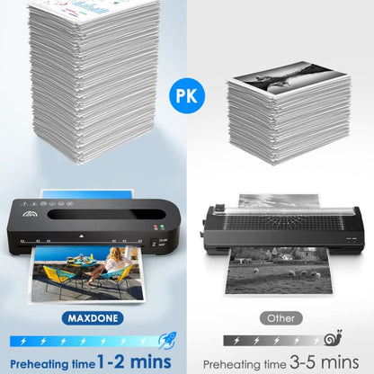 FN333  A4 Photo Laminating Machine With Hot And Cold Mode(220V EU Plug) - Photo Film Covering Machine by PMC Jewellery | Online Shopping South Africa | PMC Jewellery | Buy Now Pay Later Mobicred