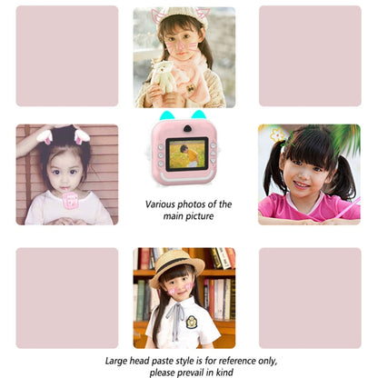 Children Instant Camera Mini Thermal HD Printer Video Photo Digital Camera, Spec: Standard  Blue - Children Cameras by PMC Jewellery | Online Shopping South Africa | PMC Jewellery | Buy Now Pay Later Mobicred