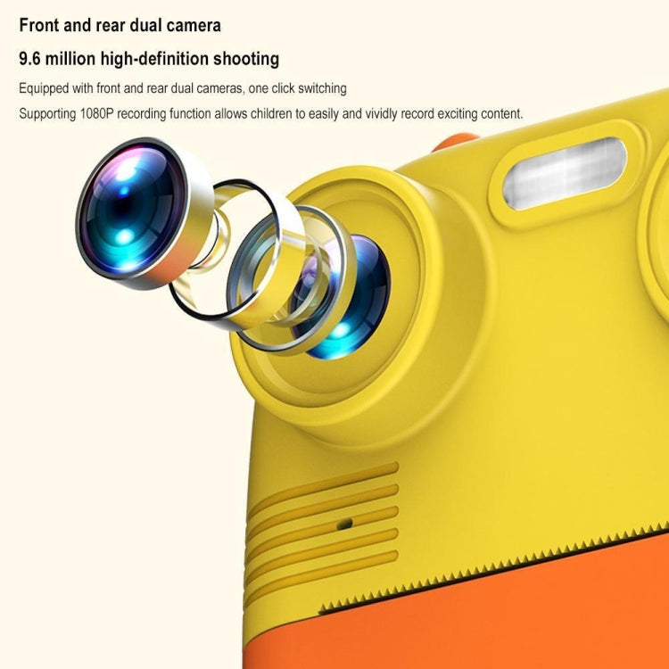 1080P Instant Print Camera 2.8-inch IPS Screen Front and Rear Dual Lens Kids Camera, Spec: Blue - Children Cameras by PMC Jewellery | Online Shopping South Africa | PMC Jewellery | Buy Now Pay Later Mobicred