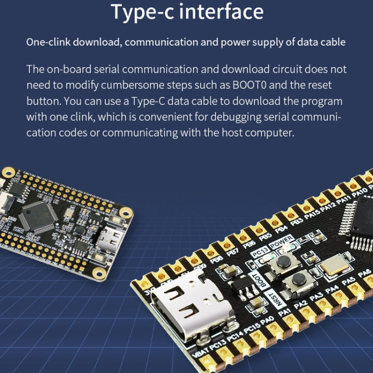 Yahboom MCU RCT6 Development Board STM32 Experimental Board ARM System Core Board, Specification: STM32F103RCT6 - Arduino Nucleo Accessories by Yahboom | Online Shopping South Africa | PMC Jewellery | Buy Now Pay Later Mobicred