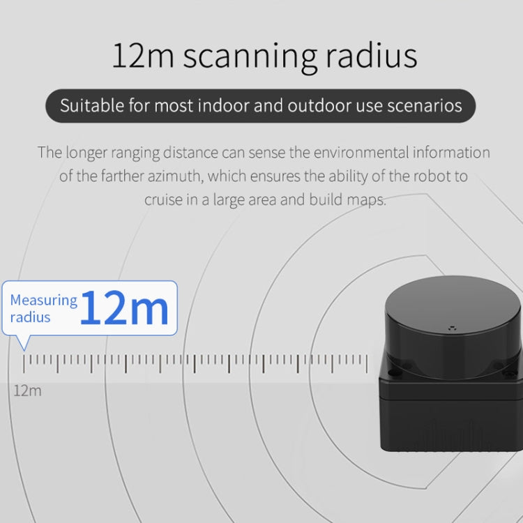 Yahboom Lidar ROS2 Robot SLAM Mapping Navigation Ranging TOF(MS200) - Robotics Accessories by Yahboom | Online Shopping South Africa | PMC Jewellery | Buy Now Pay Later Mobicred