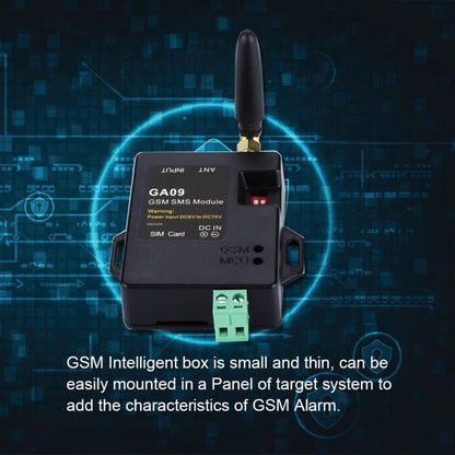 GA09 Mini 8 CH Home Security Wireless GSM SMS Alarm Module - Module by PMC Jewellery | Online Shopping South Africa | PMC Jewellery