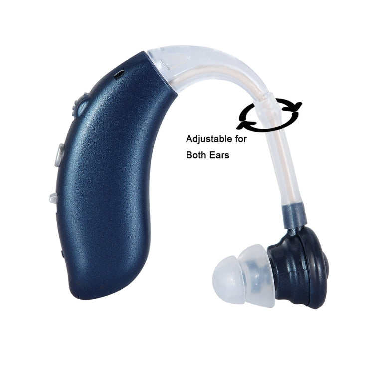 USB Charging Earhook Noise Reduction Hearing Aid Sound Amplifier(Silver) - Hearing Aids by PMC Jewellery | Online Shopping South Africa | PMC Jewellery