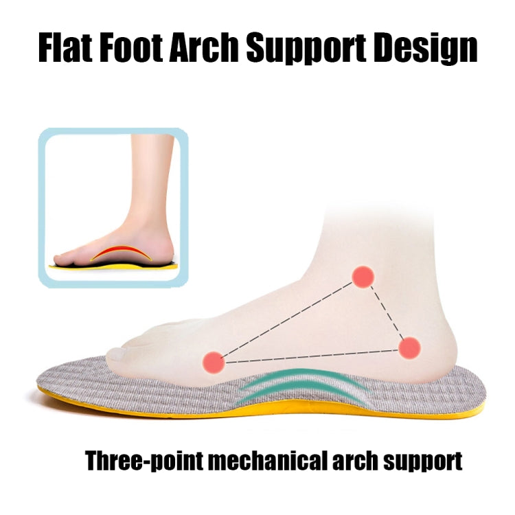 1pair O/X Leg Orthopedic Insoles Correction Shoe Inserts Arch Support Sports Shoe Pads, Size: 39-40(Black) - Shoes Care by PMC Jewellery | Online Shopping South Africa | PMC Jewellery