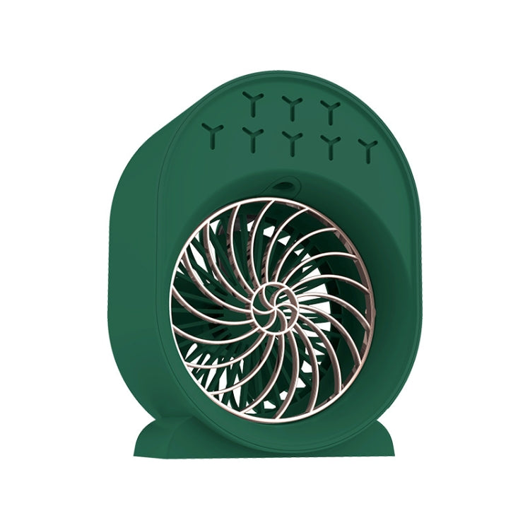 USB Spray Humidification Air Conditioning Fan Small Portable Desktop Air Cooler, Style: Charging (Green) - Electric Fans by PMC Jewellery | Online Shopping South Africa | PMC Jewellery | Buy Now Pay Later Mobicred