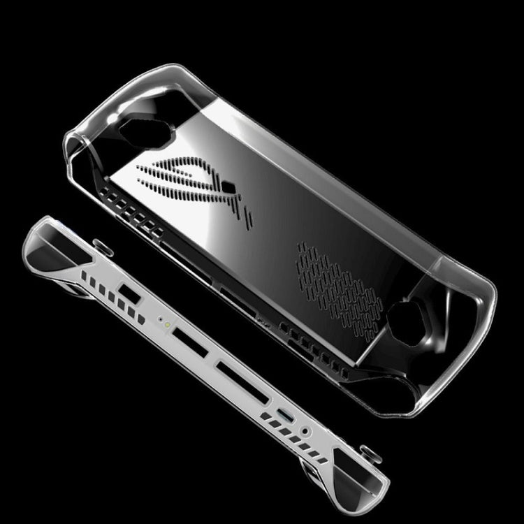 For ASUS ROG ALLY Protective Case Game Console Anti-drop Cover(Transparent Black) - Accessories by PMC Jewellery | Online Shopping South Africa | PMC Jewellery