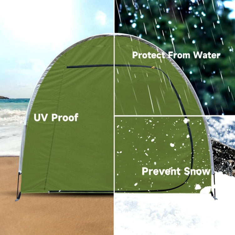 Outdoor Waterproof Bicycle Storage Shed Oxford 210D Heavy Duty Bike Tent(Black) - Tents & Accessories by PMC Jewellery | Online Shopping South Africa | PMC Jewellery