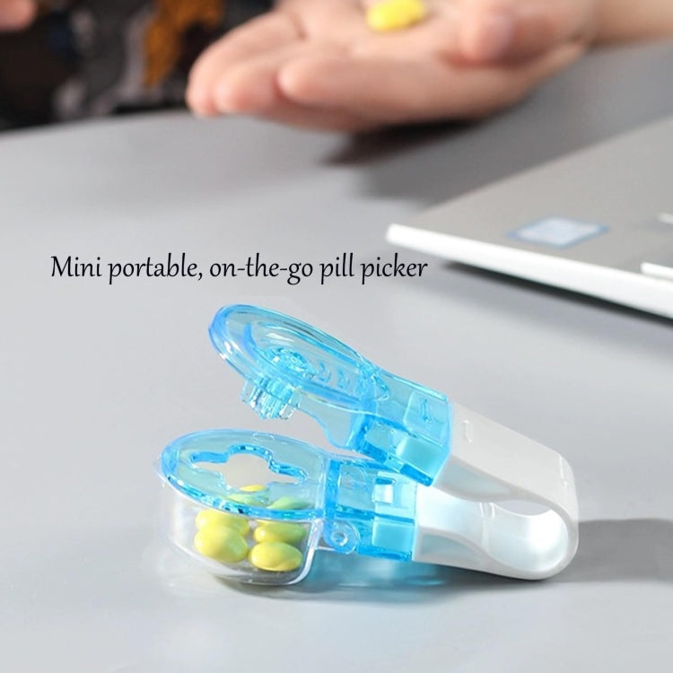 Portable Pill Taker Tablets Pills Blister Pack Opener Pills Box Case(Blue) - Pill Boxes by PMC Jewellery | Online Shopping South Africa | PMC Jewellery