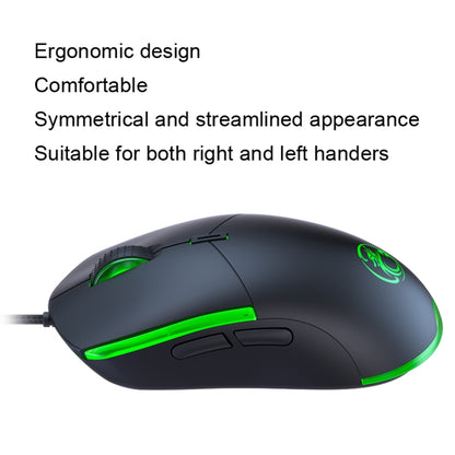 IMICE T30 Wired E-Sports Gaming Mouse LED Luminous Colorful Programmable 6D Mouse(Black) - Wired Mice by iMICE | Online Shopping South Africa | PMC Jewellery | Buy Now Pay Later Mobicred