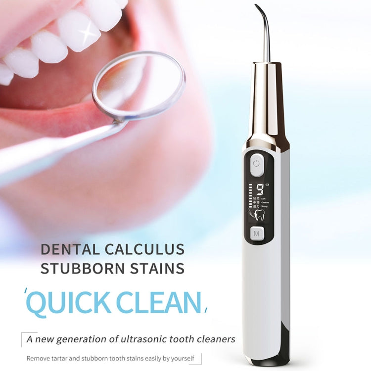 Ultrasonic Scaler Household Electric Dental Cleaner Tooth Scaling Machine(Enjoyment Version) - Oral Irrigators by PMC Jewellery | Online Shopping South Africa | PMC Jewellery | Buy Now Pay Later Mobicred