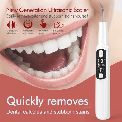 Ultrasonic Scaler Household Electric Dental Cleaner Tooth Scaling Machine(Standard Version) - Oral Irrigators by PMC Jewellery | Online Shopping South Africa | PMC Jewellery | Buy Now Pay Later Mobicred