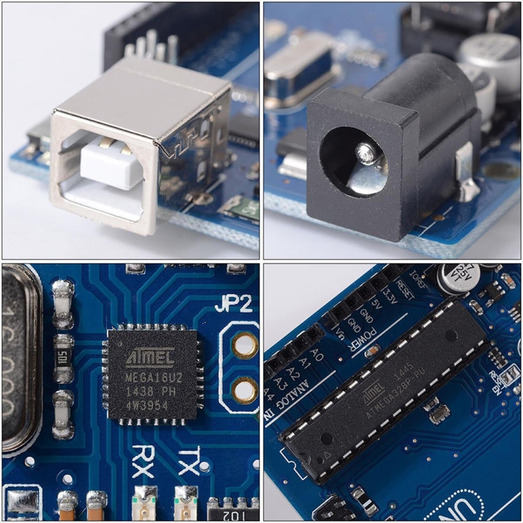 ATMEGA16U2+MEGA328P Chip For Arduino UNO R3 Development Board With USB Cable - Boards & Shields by PMC Jewellery | Online Shopping South Africa | PMC Jewellery | Buy Now Pay Later Mobicred